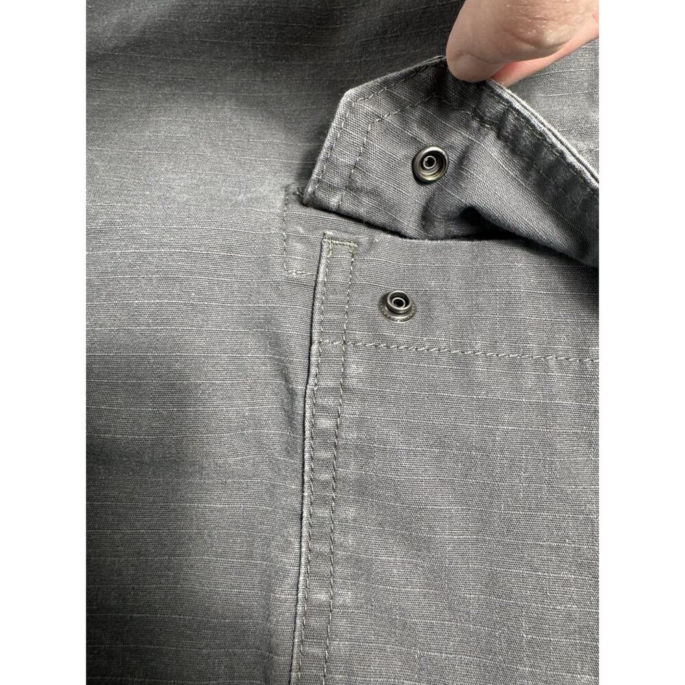 Wrangler Workwear Cargo Shorts Gray Ripstop Men’s Size 40 Utility Hiking Casual - Picture 4 of 16